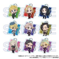 YLine Q版 迷你角色壓克力鑰匙圈 復古格紋Ver.