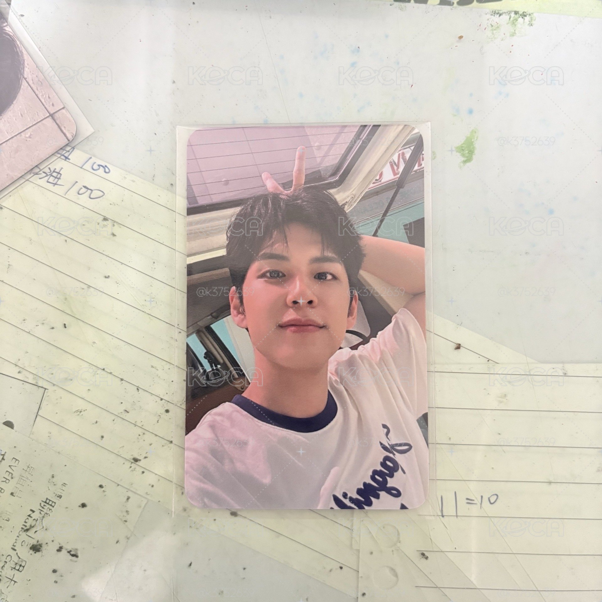 25年曆 jyp 特典卡 