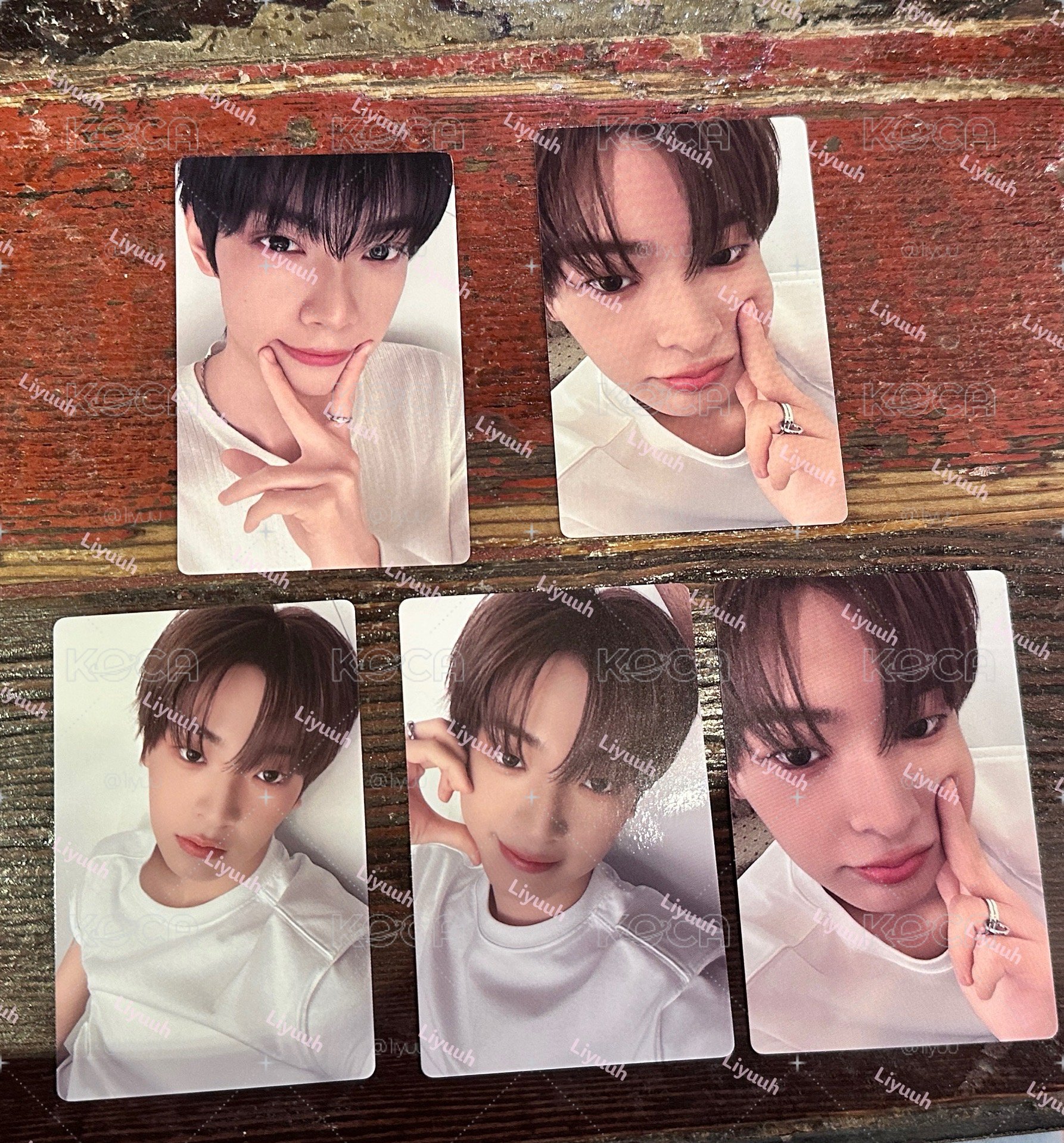 #出Kcon 隨機卡包·上排立于+玗進$300·玗進一套$350·玗進k4飲料卡$175