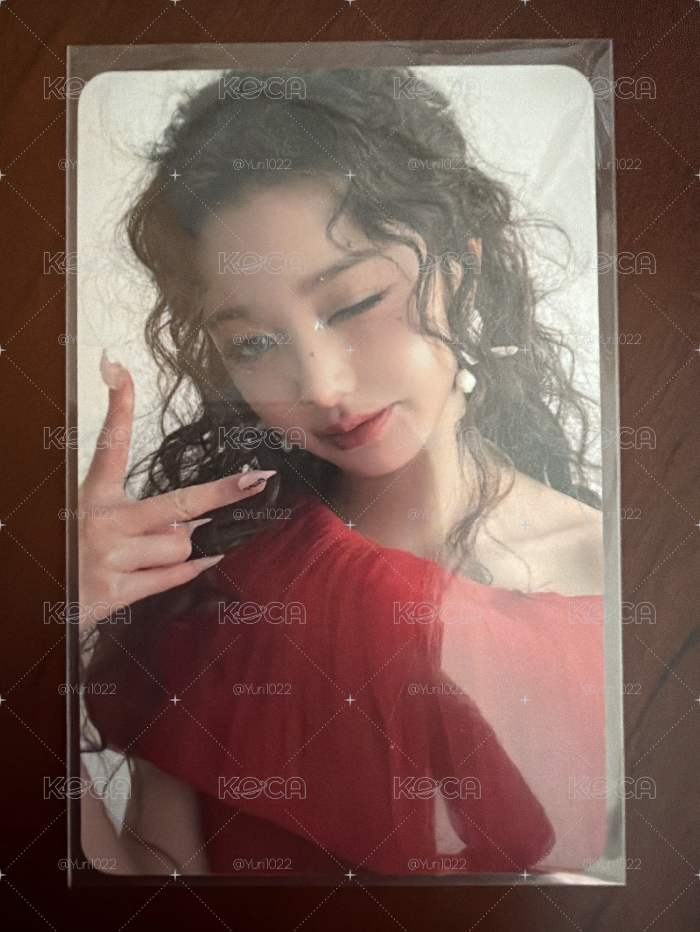 員瑛 SECRET br 幸運卡 