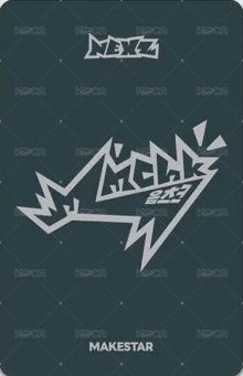 Mmchk ms 香港線下 合影會 簽售卡 合拍愛心 ver. 背面