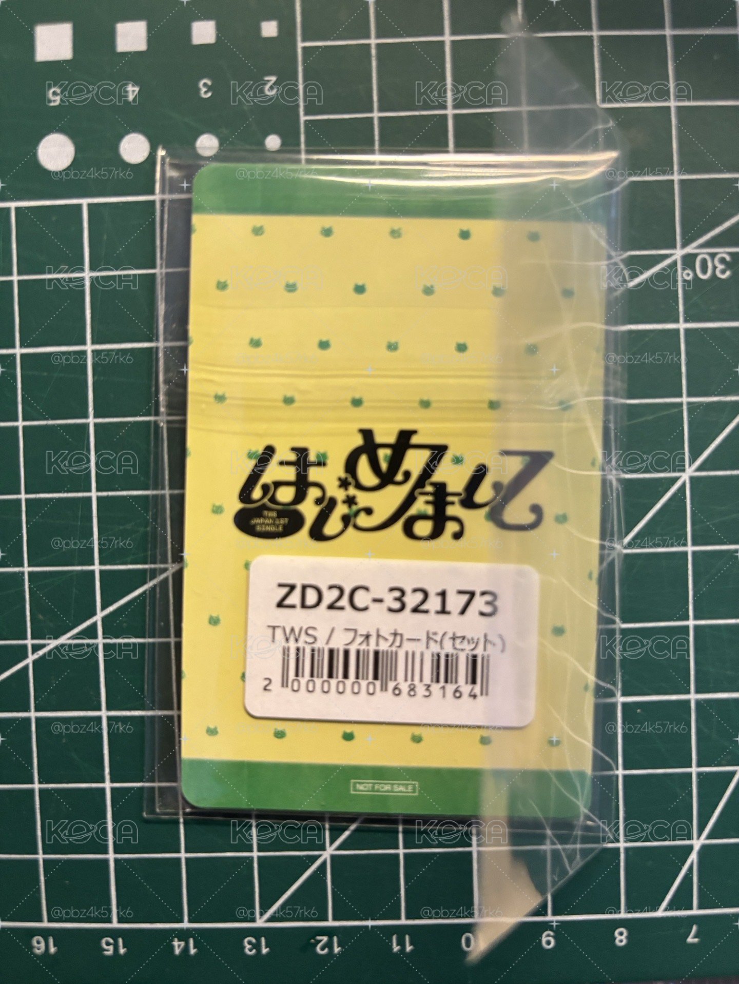 初次見面 環球 特典卡 整套未拆（6張）