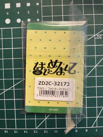 初次見面 環球 特典卡 整套未拆（6張）