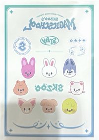 4th FM 釜山快閃店 紋身貼紙 入場禮