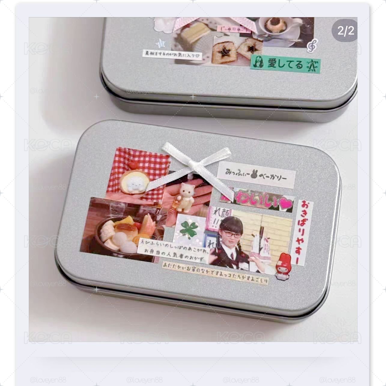 DIY磨砂鐵盒 
