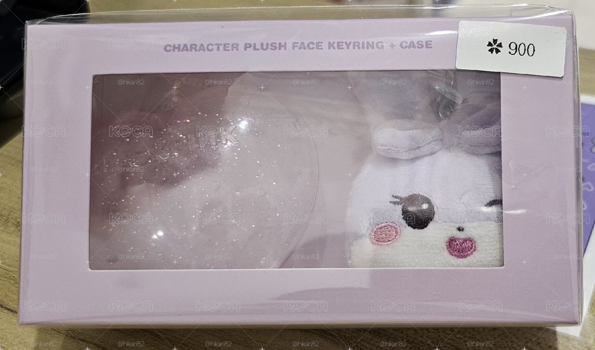 BLACKPINK[DEADLINE]Character Plush Face Keyring + Case JISOO