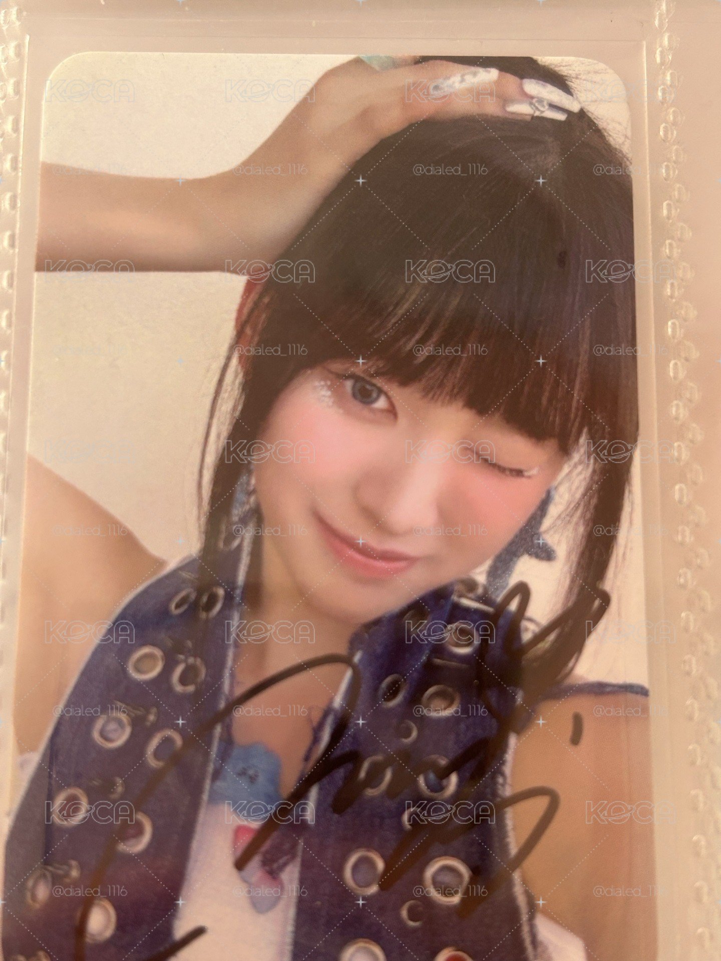 伊藤南美打歌親簽卡