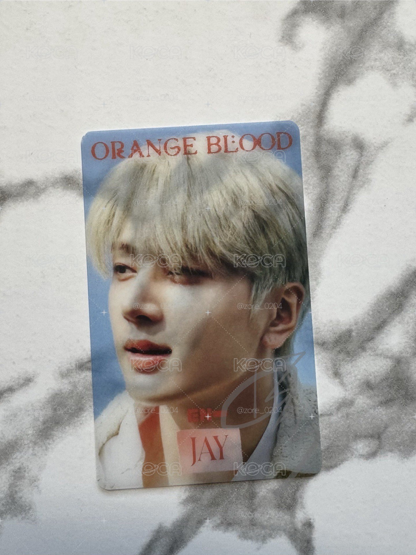 Jay 朴綜星 迷五蝦皮透卡特典