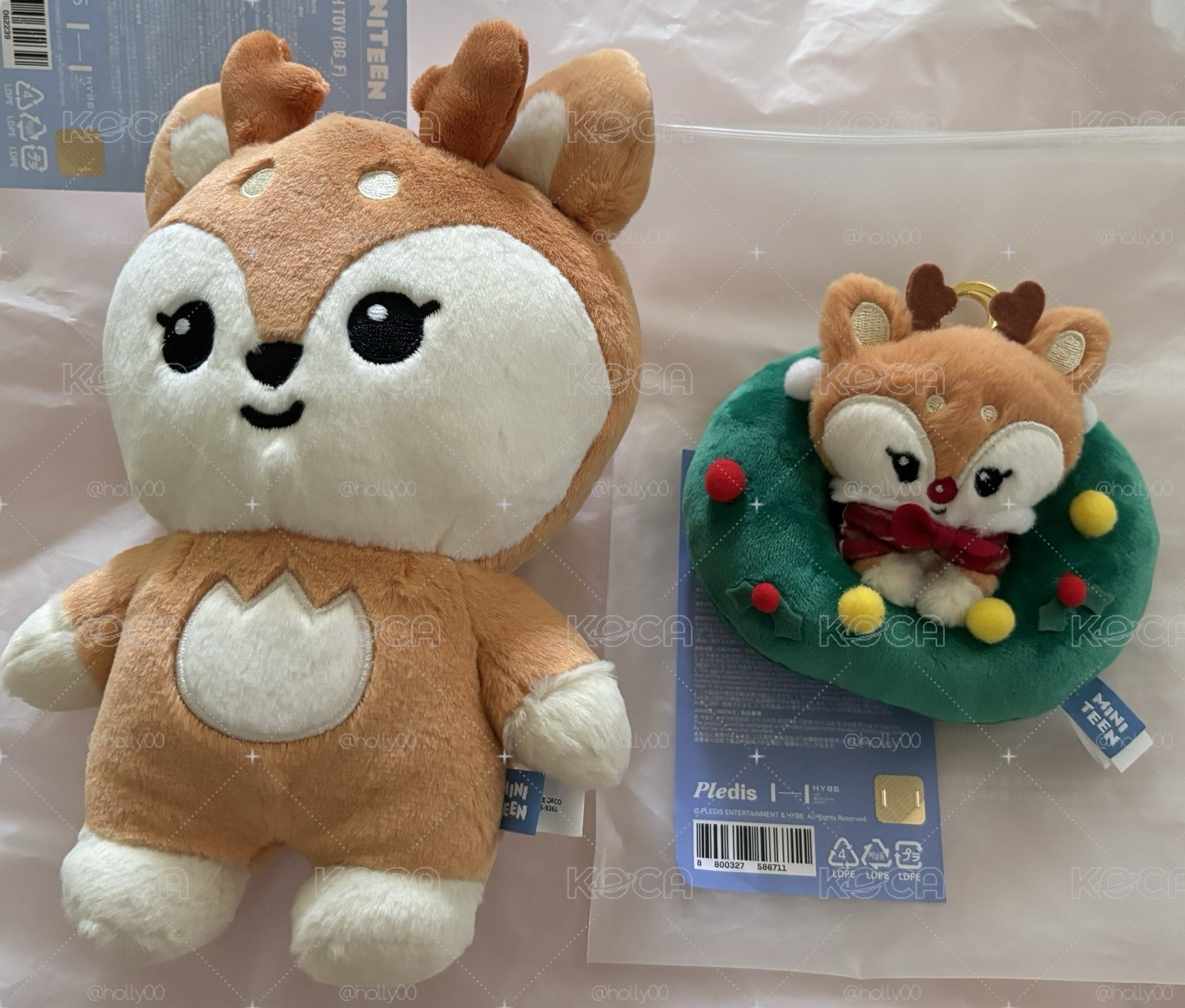 miniteen 秀站姿+🎄花圈