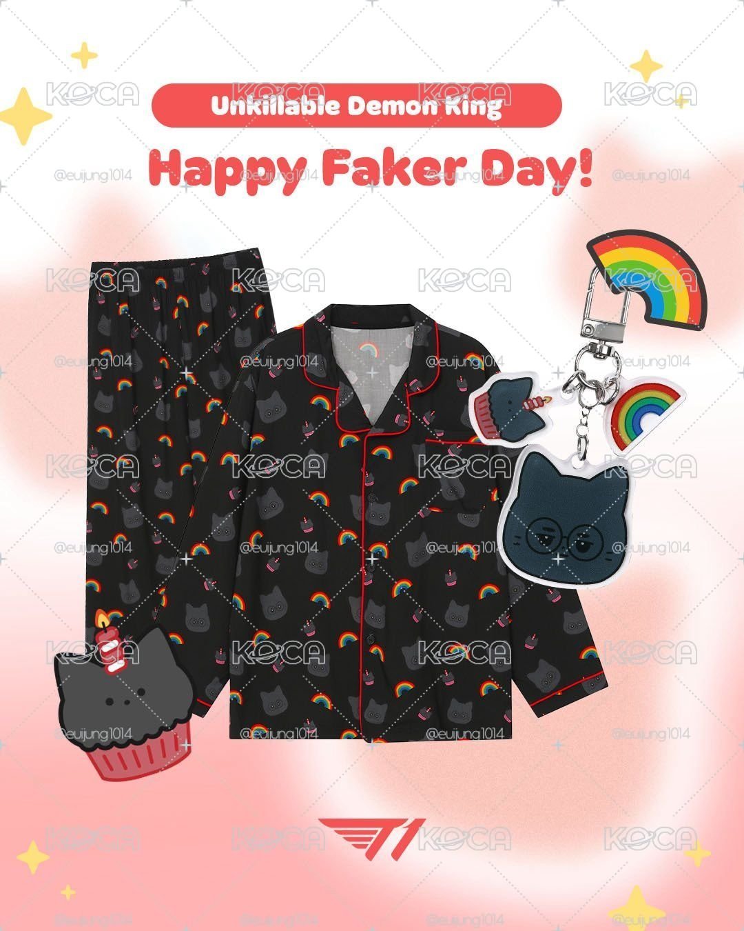 Faker生日睡衣M號