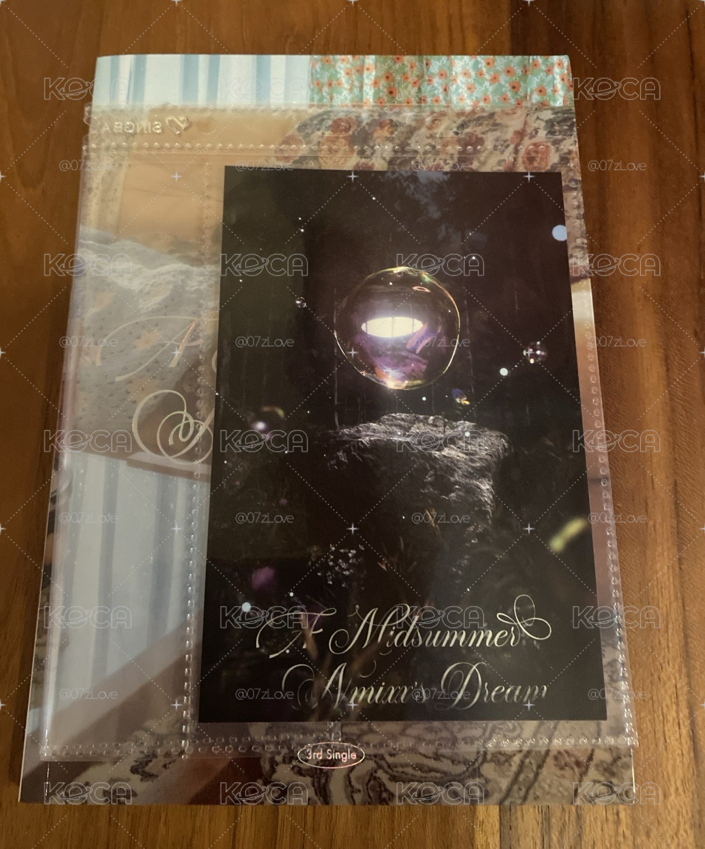 Sullyoon仲夏夜親簽明信片含空專
