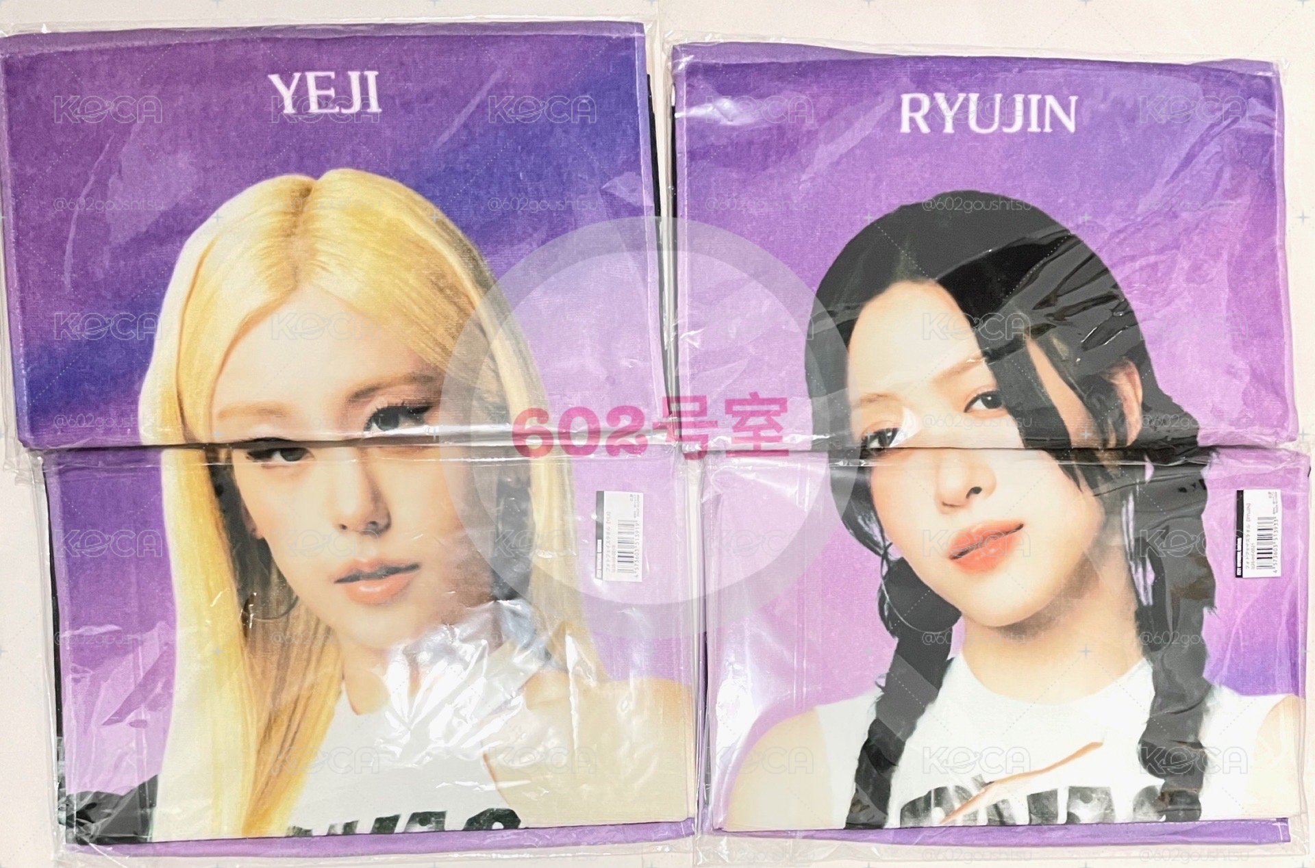 ITZY TUNNEL VISION 日本 三巡 世巡 照片毛巾