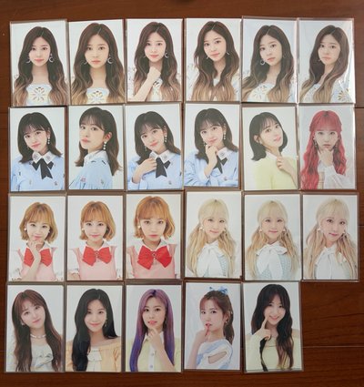 IZ*ONE 2020 線上演唱會 滿額卡 / 周邊卡 手幅卡 支架卡