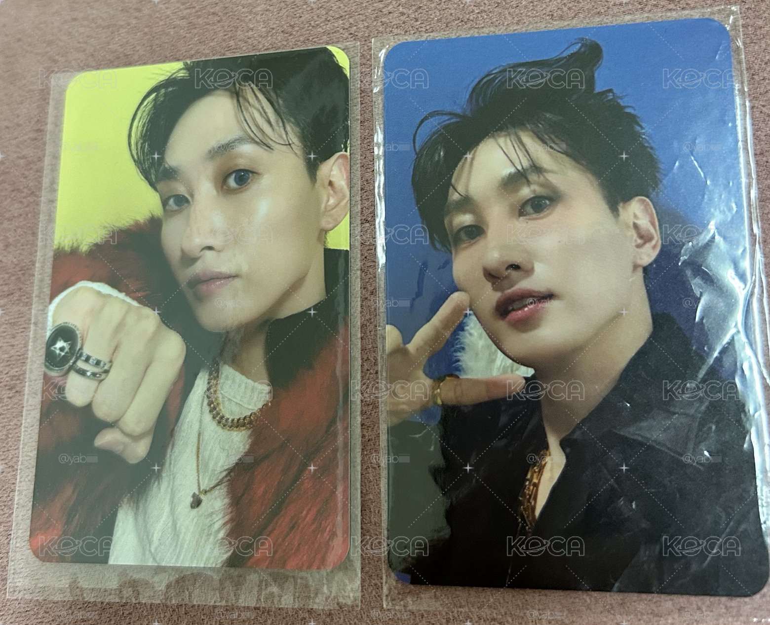SUPER JUNIOR 銀赫solo 專卡*2