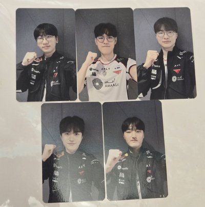 T1 2026 zone小卡一組含手幅