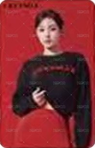 XEXYMIX代言 代言卡 變化卡 背面