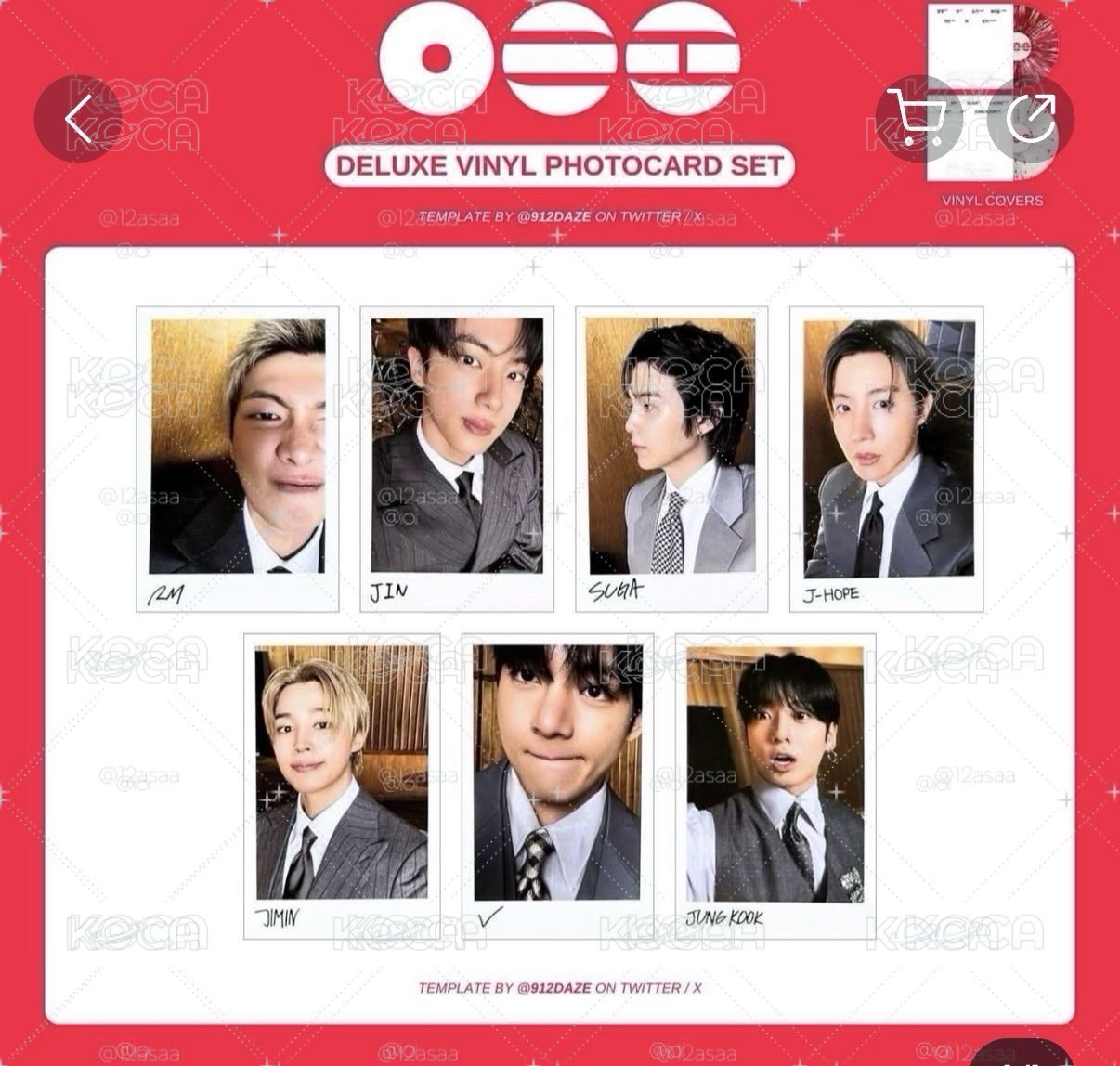Deluxe黑膠小卡一套