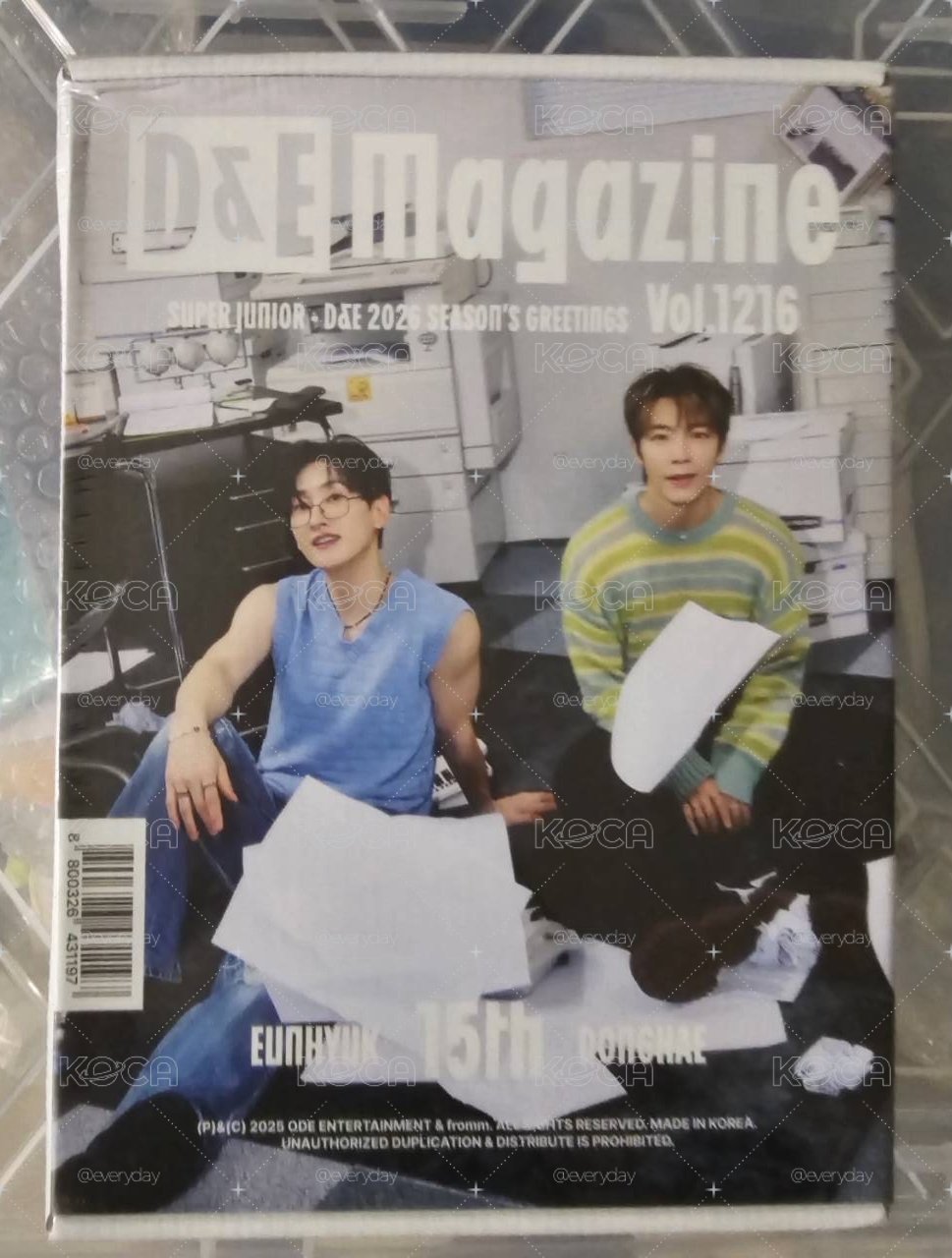 現貨未拆/盒損 SUPER JUNIOR D&E 2026年曆