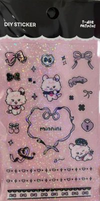lf minini 快閃店 貼紙 
