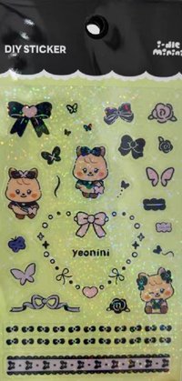 lf minini 快閃店 貼紙 