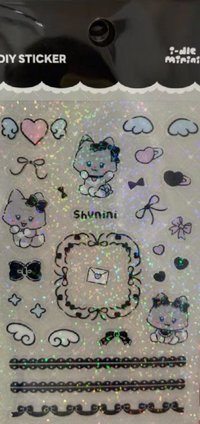 lf minini 快閃店 貼紙 