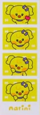 LINE FRIENDS快閃 MININI NARINI 人生四格卡 / 拍貼 