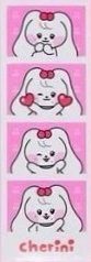 IVE X LINE FRIENDS MININI CHERINI 人生四格卡 / 拍貼 