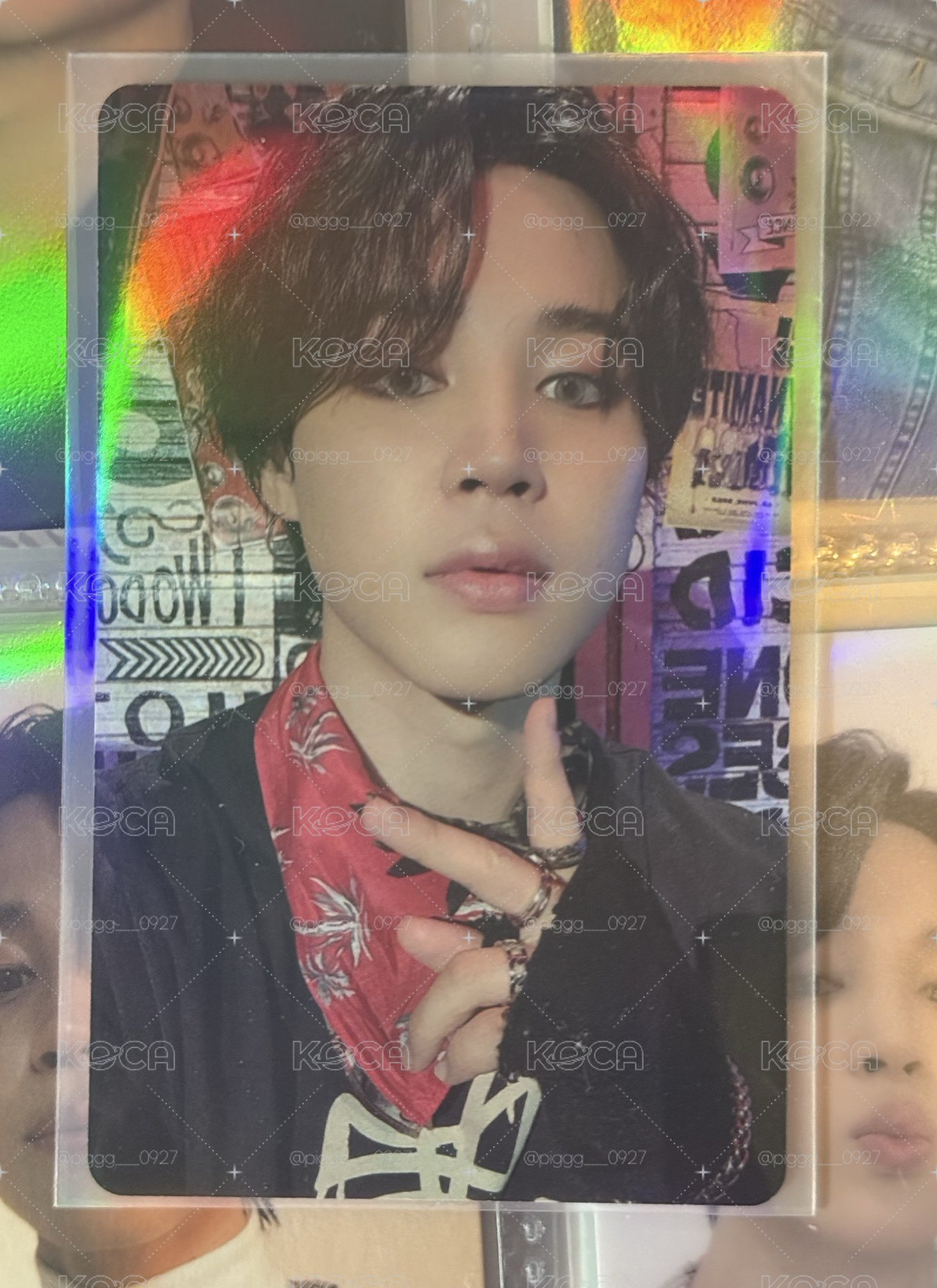 BTS 2022年曆卡 智旻
