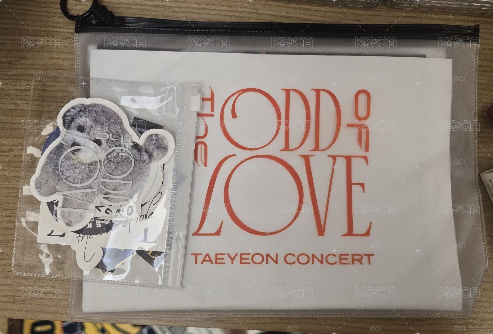 太妍 The Odd of Love 手幅 貼紙