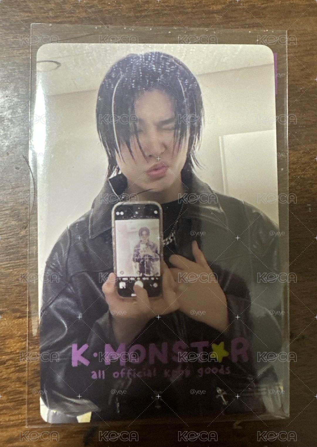LNGSHOT K-monster 簽售卡