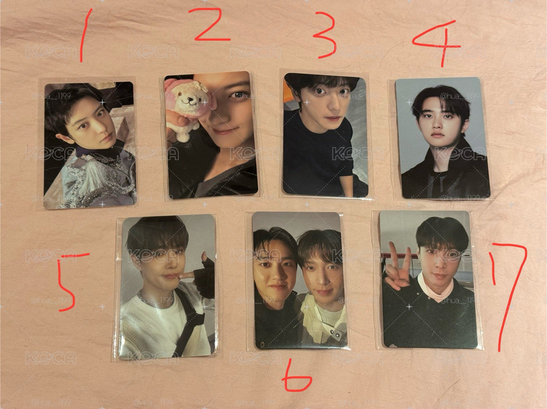 EXO 小卡