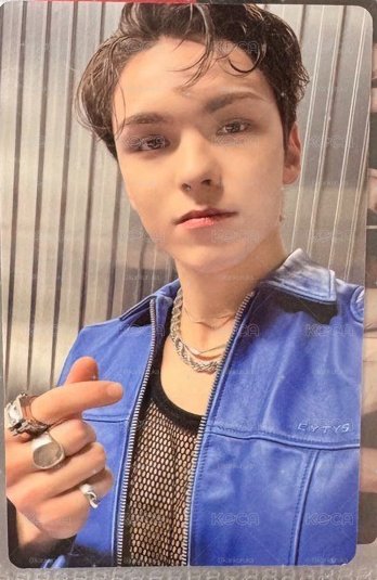THE NAME 雜誌卡 黑ver. Vernon