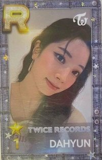 SUPERSTAR 遊戲卡 SUPERSTAR TWICE RECORDS 遊戲卡 Event 1 ver.A