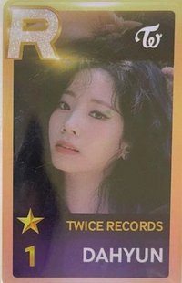 SUPERSTAR 遊戲卡 SUPERSTAR TWICE RECORDS 遊戲卡 Event 2 ver.B
