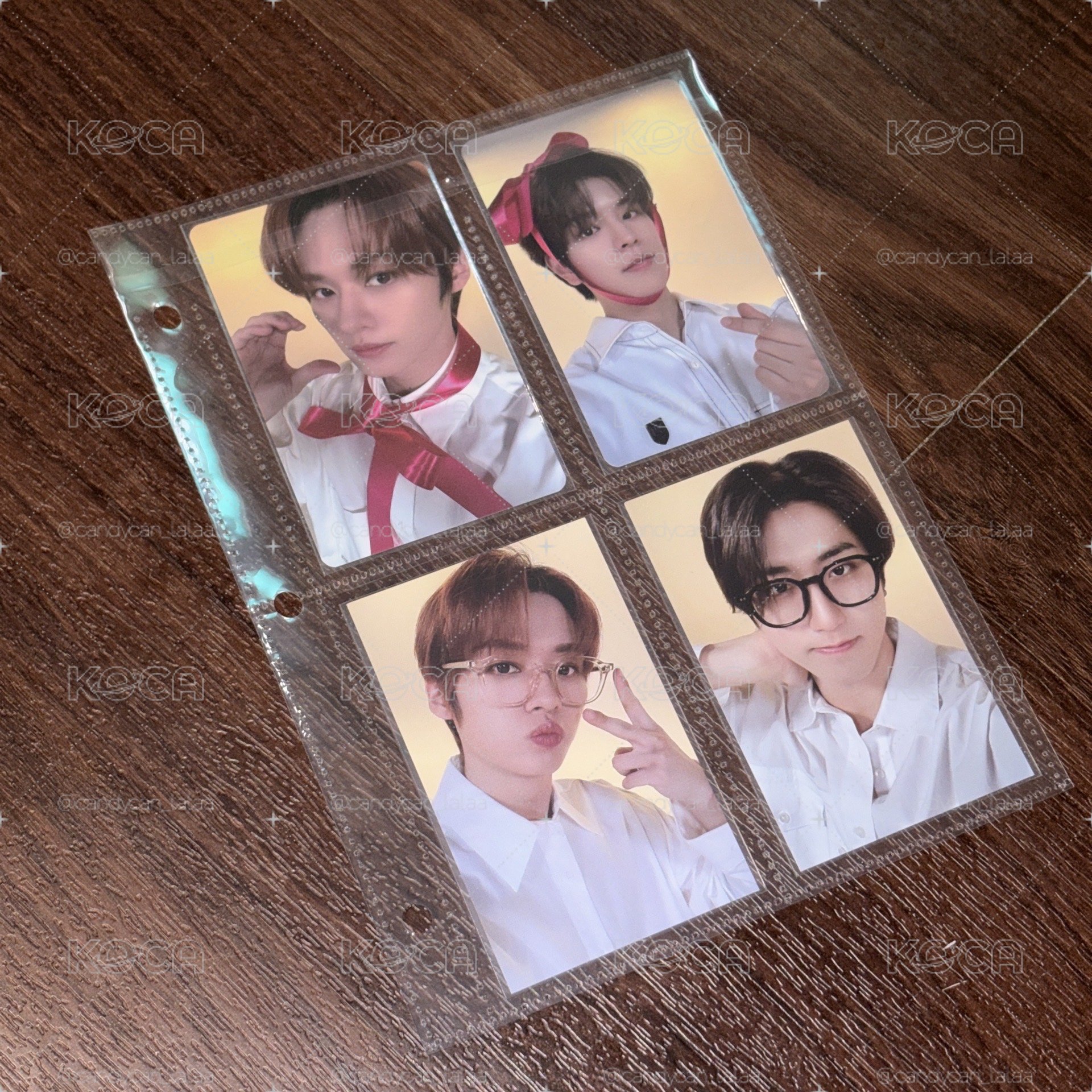 樂星👓蝴蝶結hmv 塔店特典 旻城玟