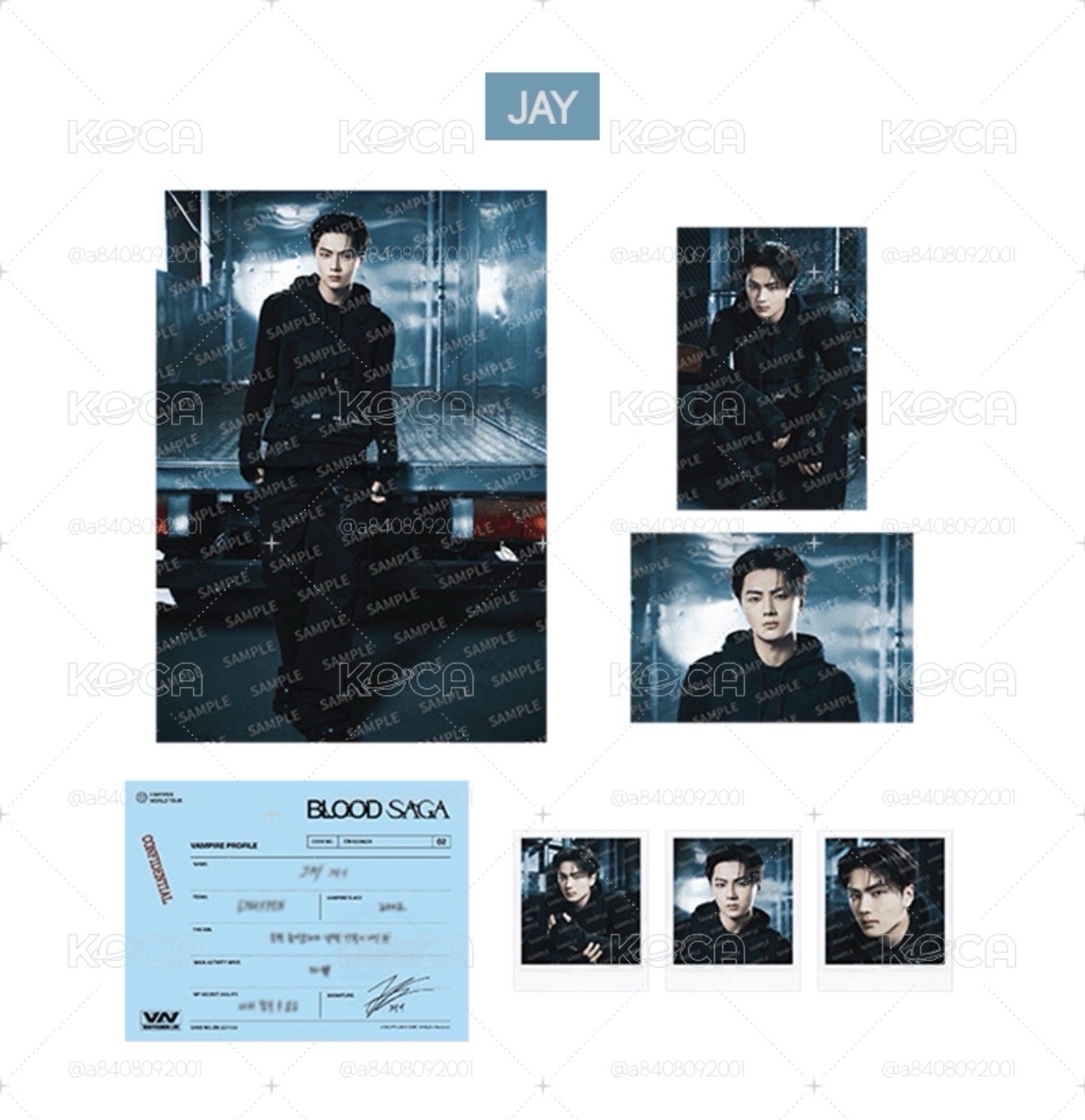 ENHYPEN BLOOD SAGA照片資料組JAY