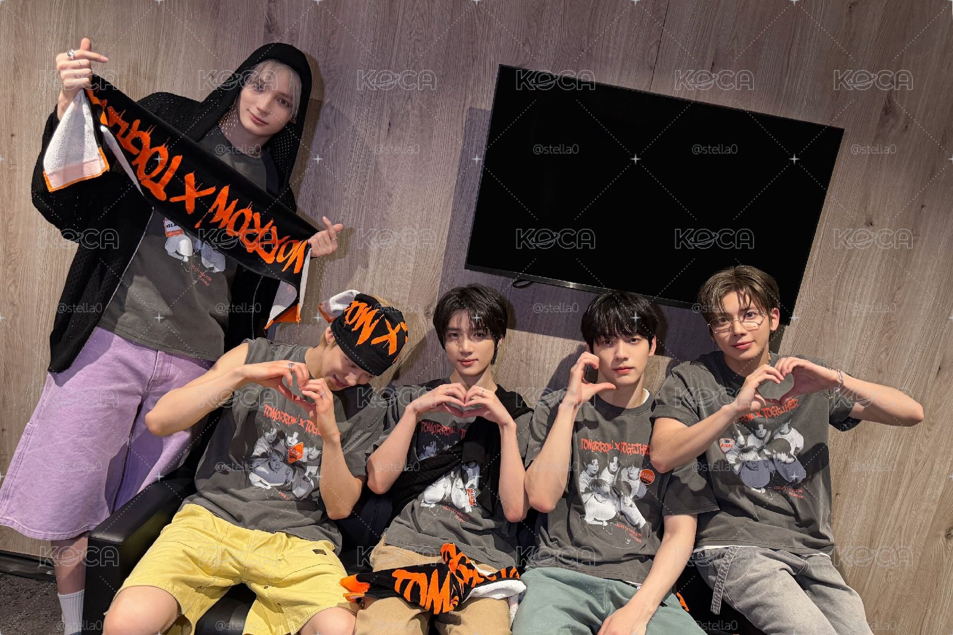 📣 預購 TXT 日區毛巾 全新未拆