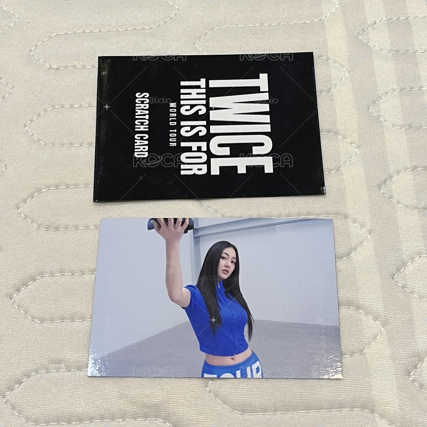 TWICE 六巡滿額卡 刮刮卡 志效