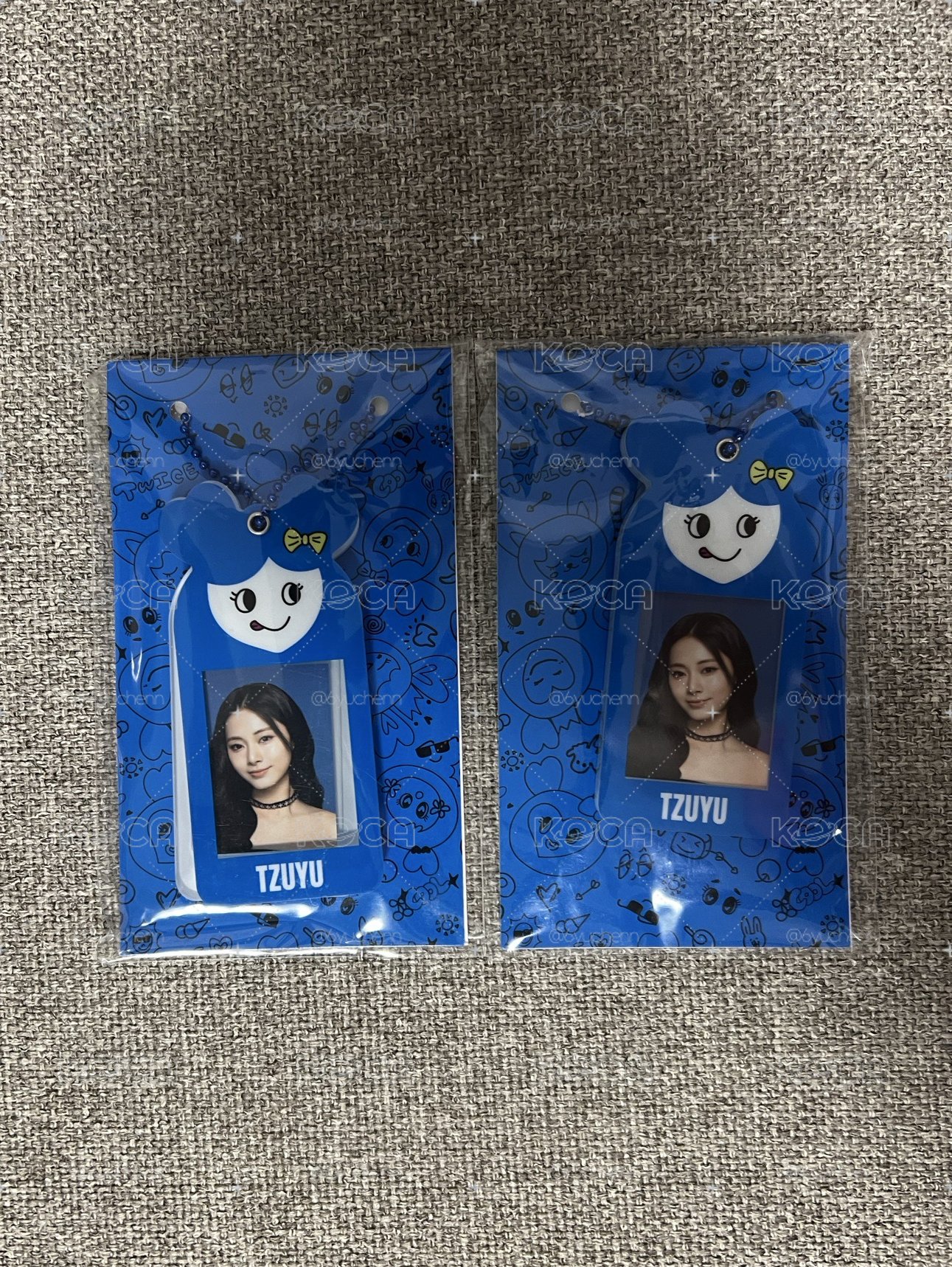 子瑜六巡 證件照鑰匙圈
