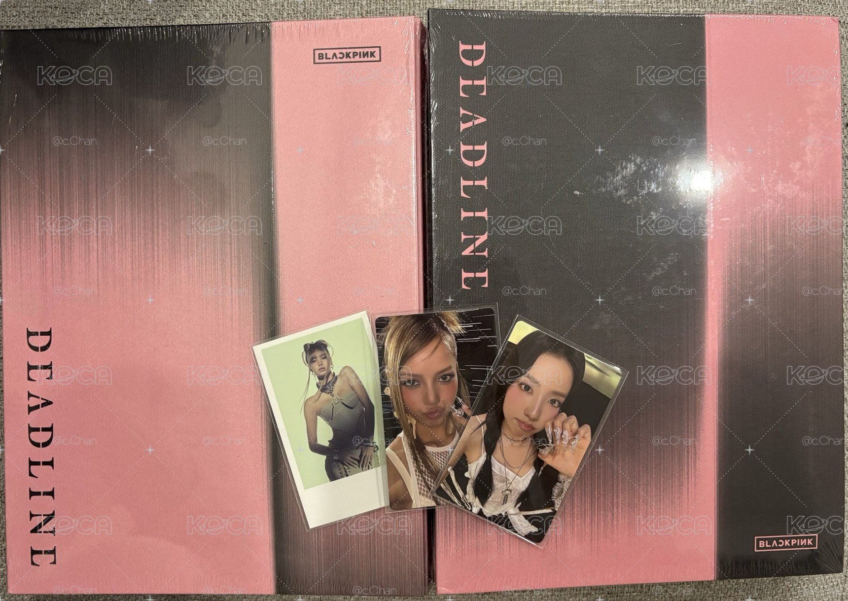 BLACKPINK-weverse [PHOTOBOOK SET(BLACK + PINK)]