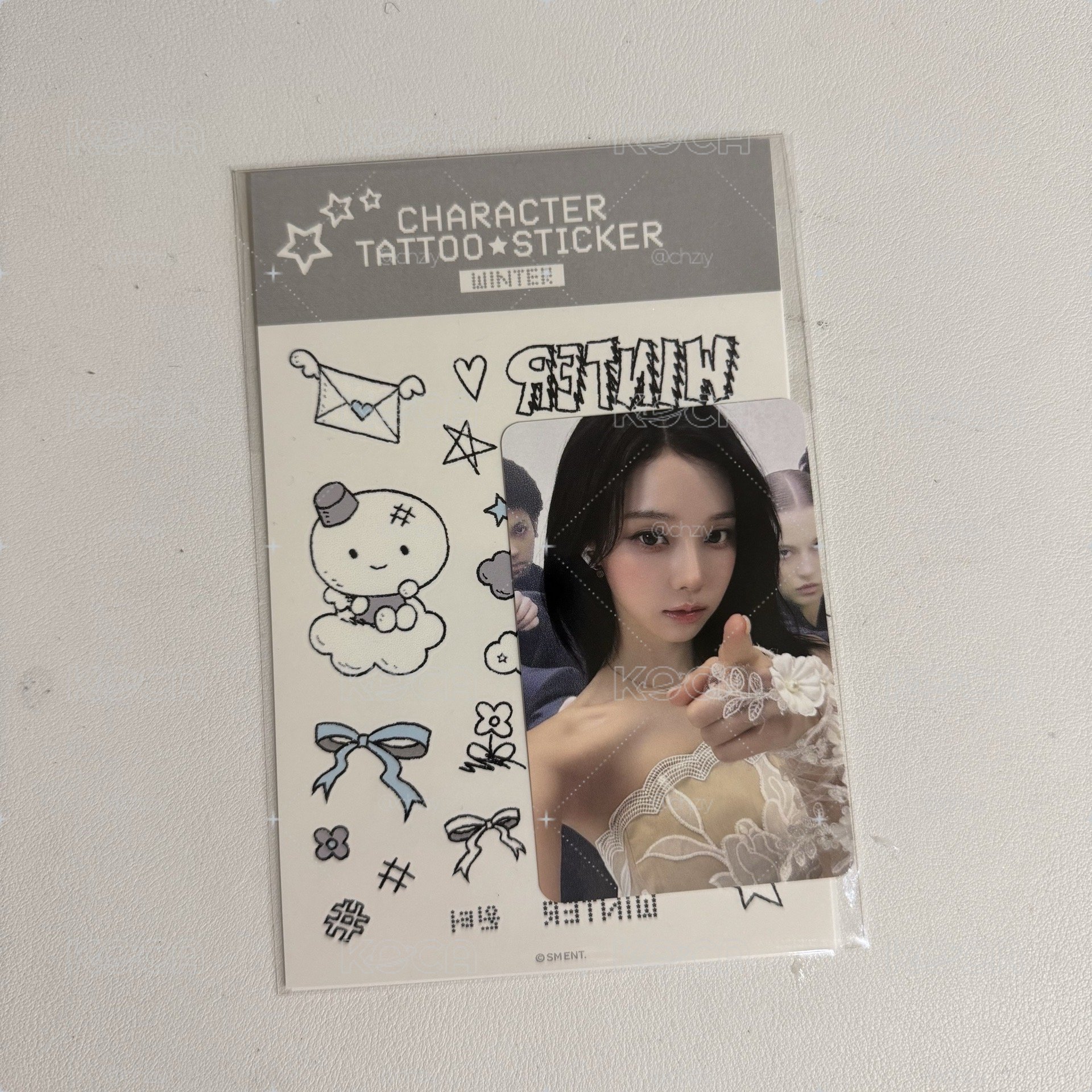 巡演紋身貼紙 未拆/僅小卡