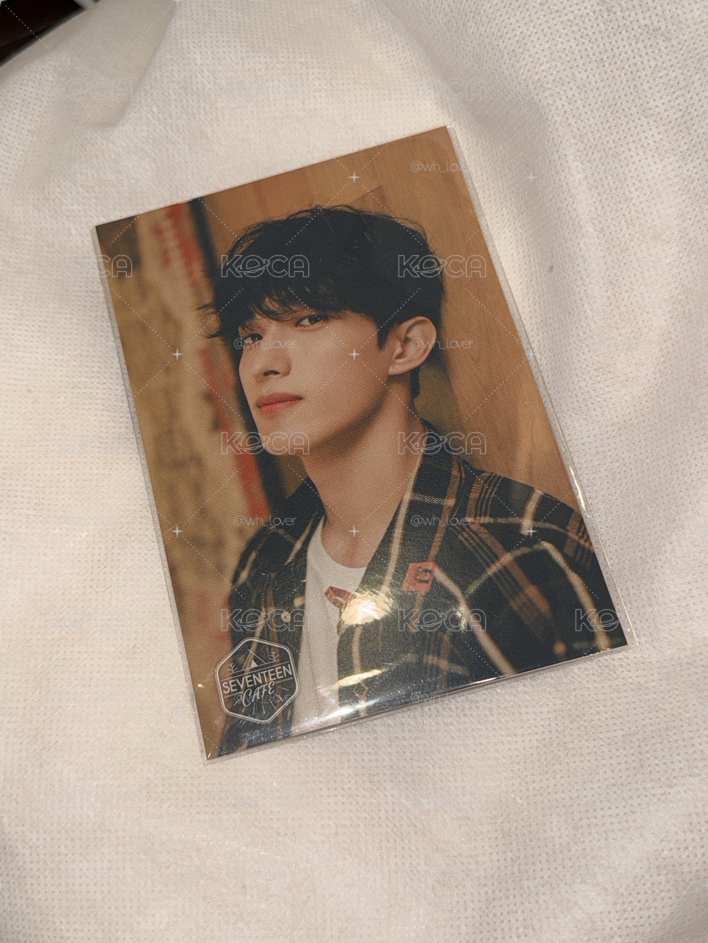 SEVENTEEN 22 Cafe winter camping 明信片