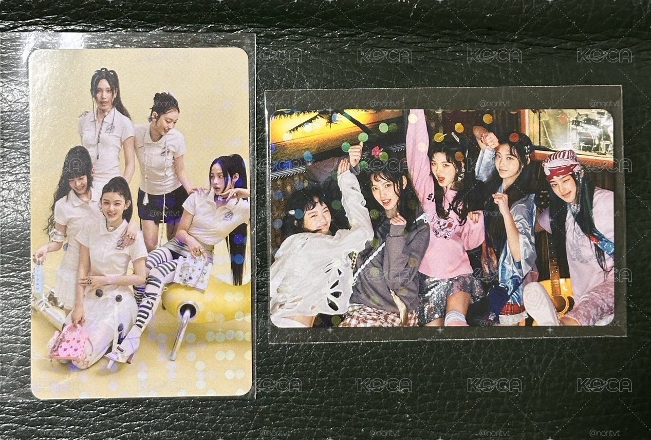 NewJeans Get Up日咖團卡