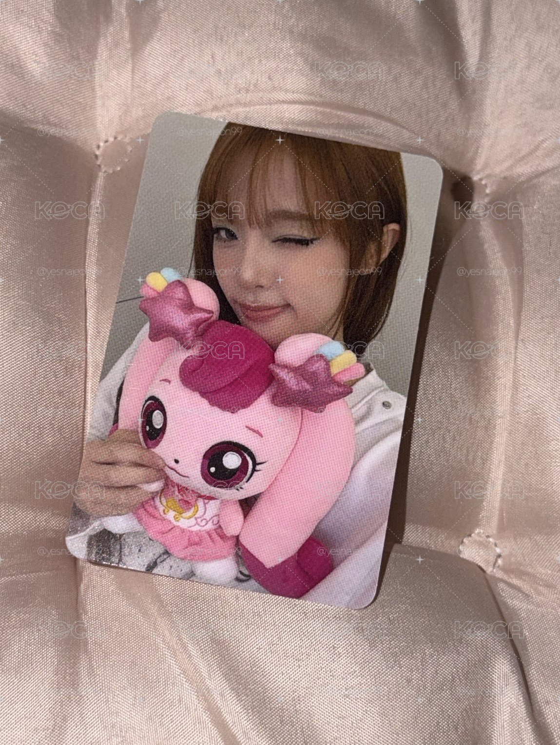 YENA 迷五 sr 預售 特典卡 中文卡背