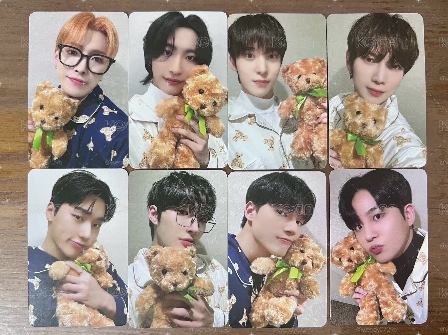 ATEEZ WILL InterAsia 簽售卡 抱熊卡