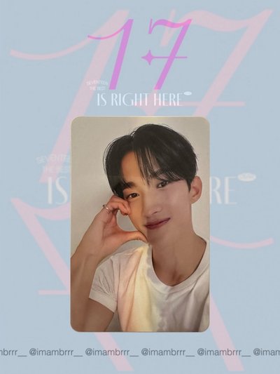 DK [17 IS RIGHT HERE] DEAR ver. 克拉盤 / 李碩珉