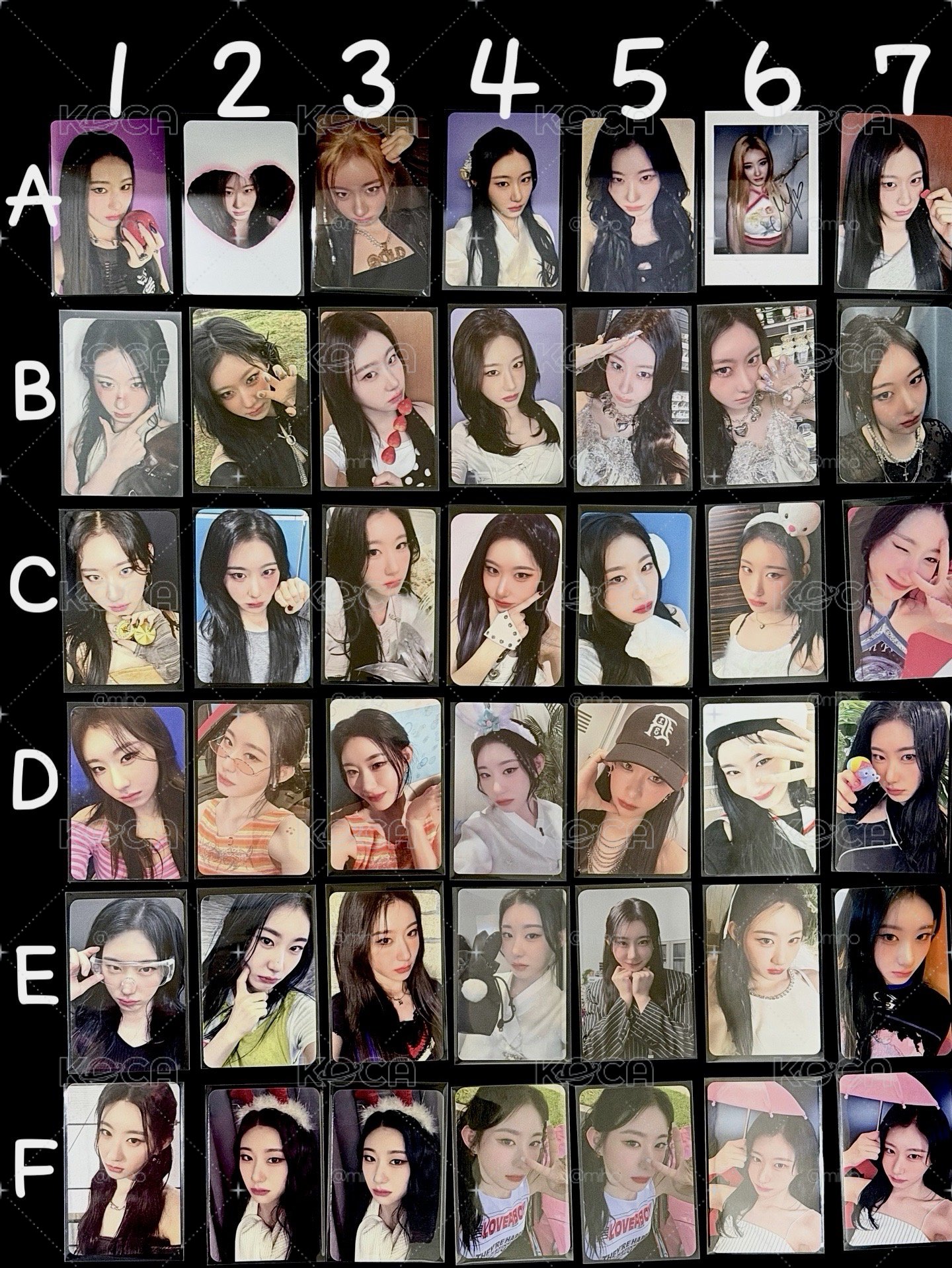 👑ITZY 彩領100區