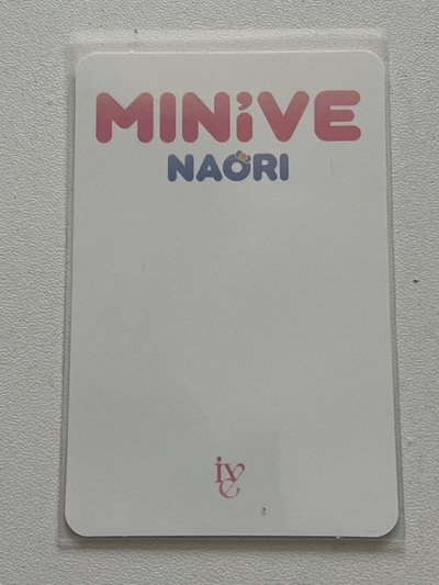 MINiVE NAORI 滿額卡