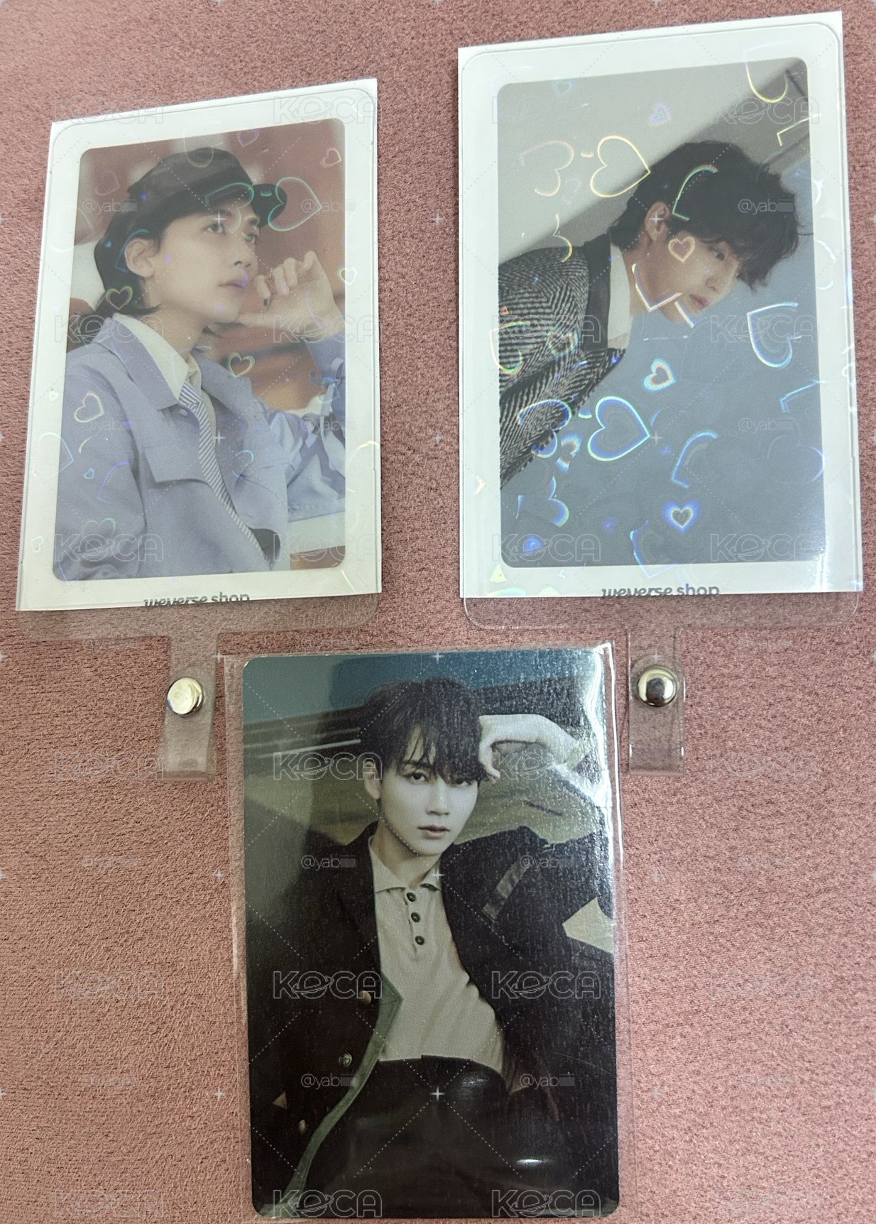 SEVENTEEN S.Coups 淨漢 手機掛繩墊片 淨漢專卡