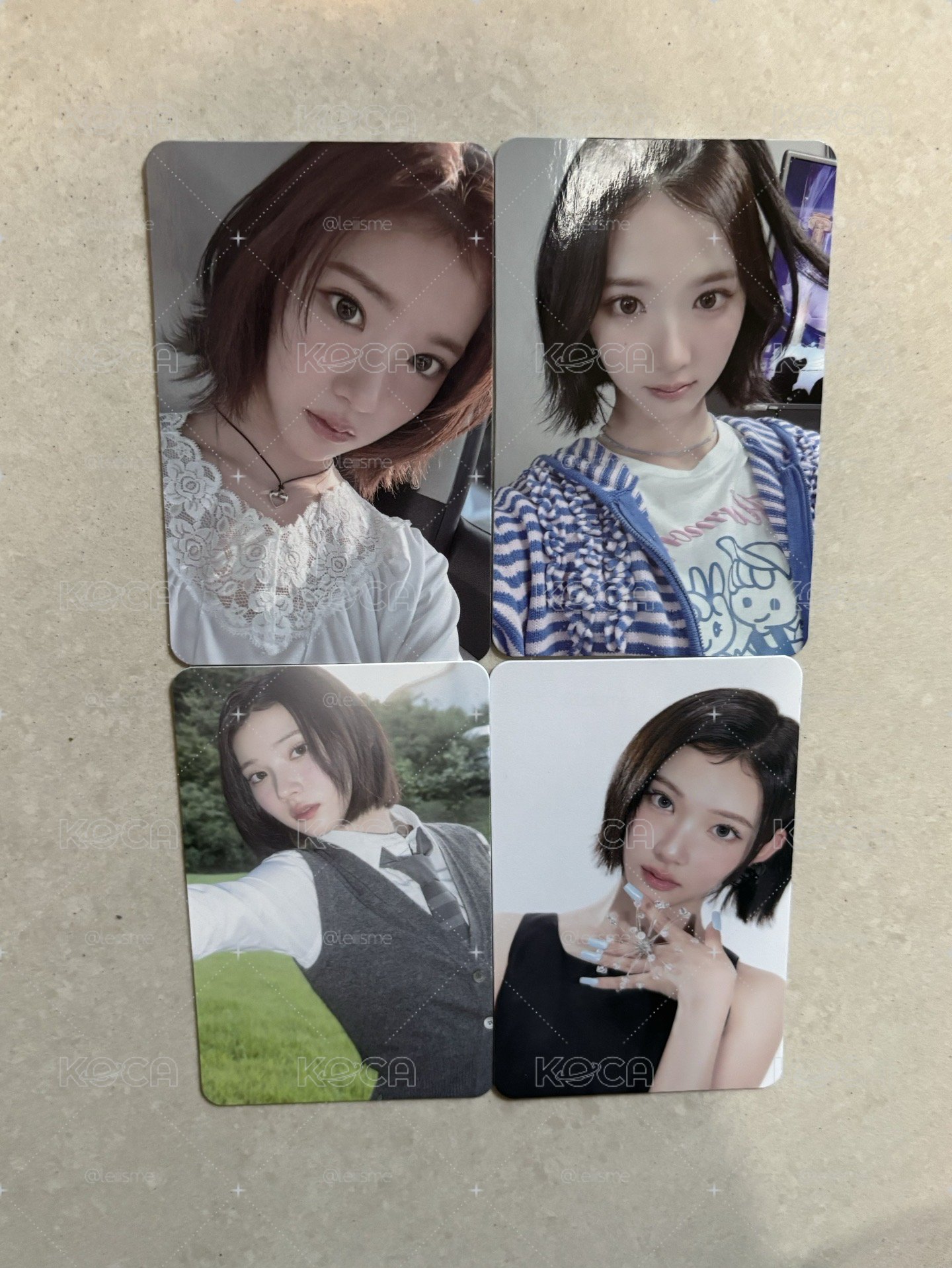 Jiwoo星光卡一套